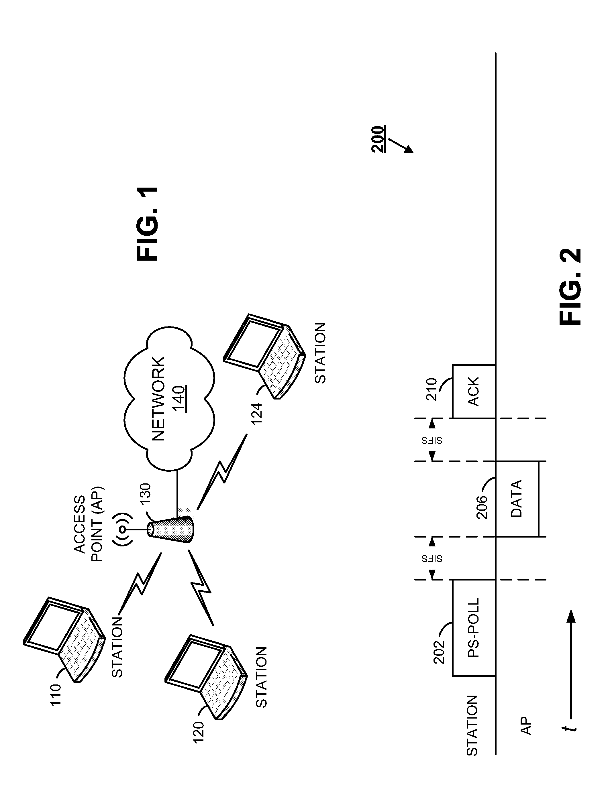 Systems and Methods for Indicating Buffered Data at an Access Point Using an Embedded Traffic Indication Map