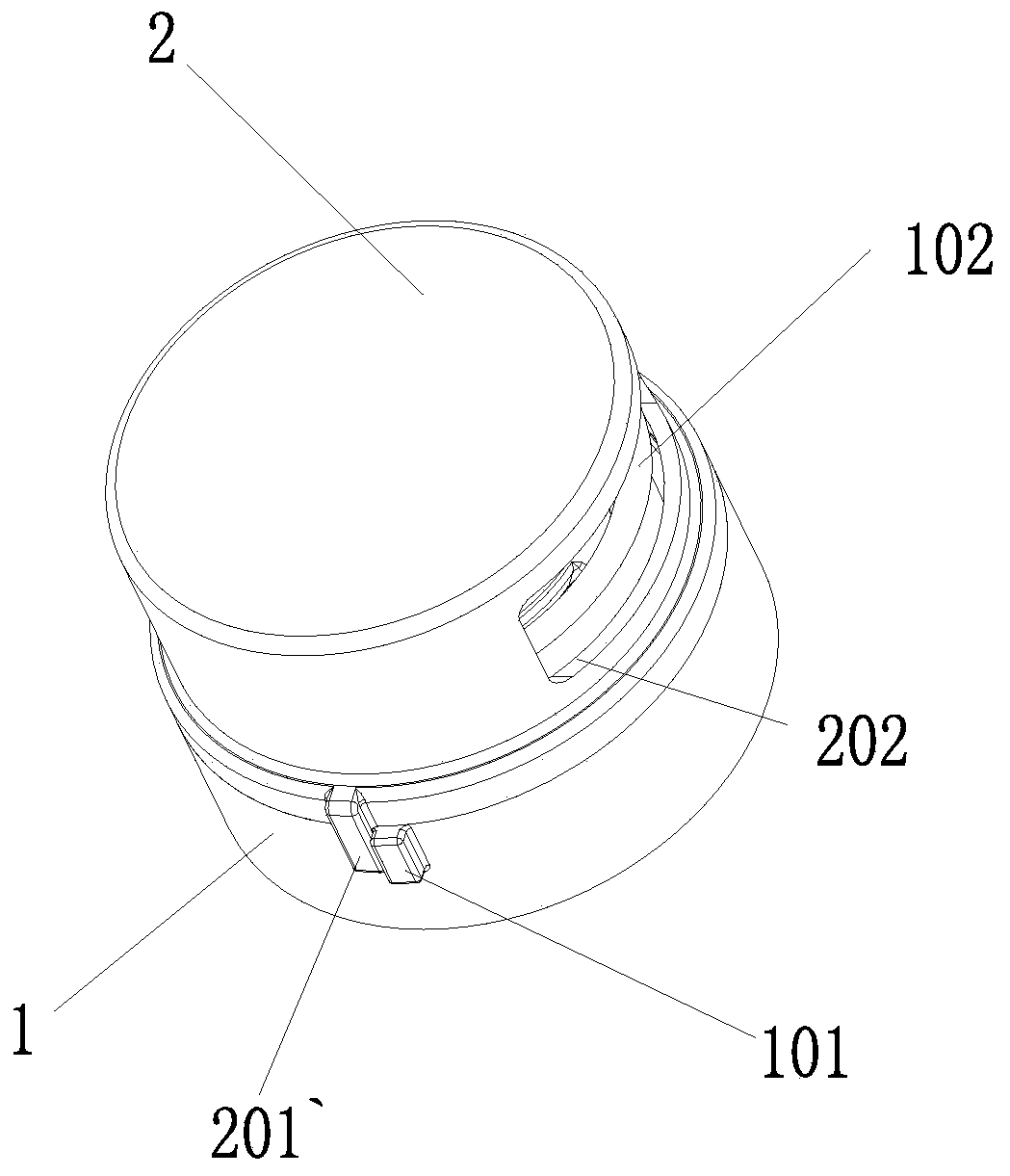 a lid that turns to open