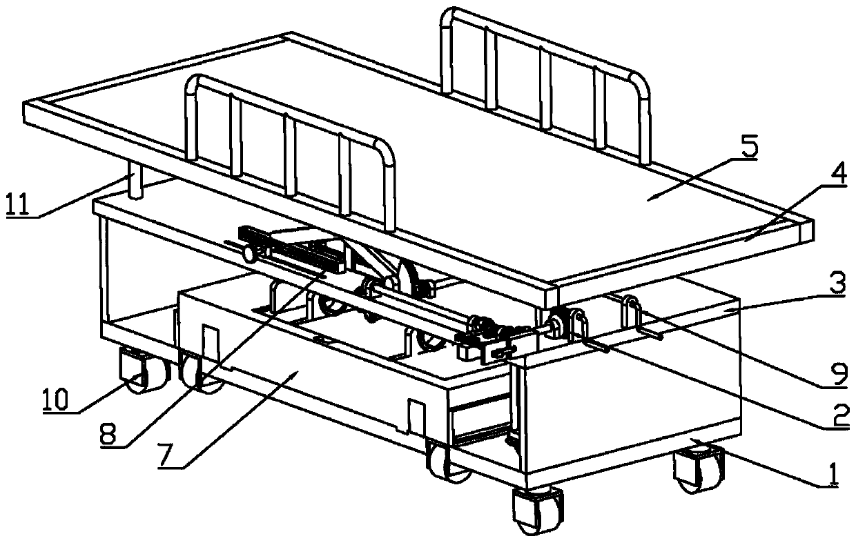 Emergency device for severe infection patients