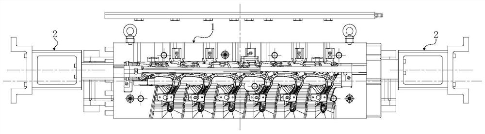 Air passage core manufacturing method and air passage core manufacturing equipment