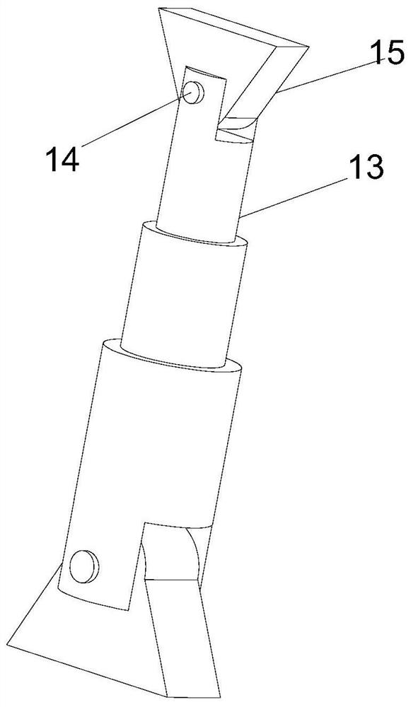 Special spraying device suitable for sorghum planting