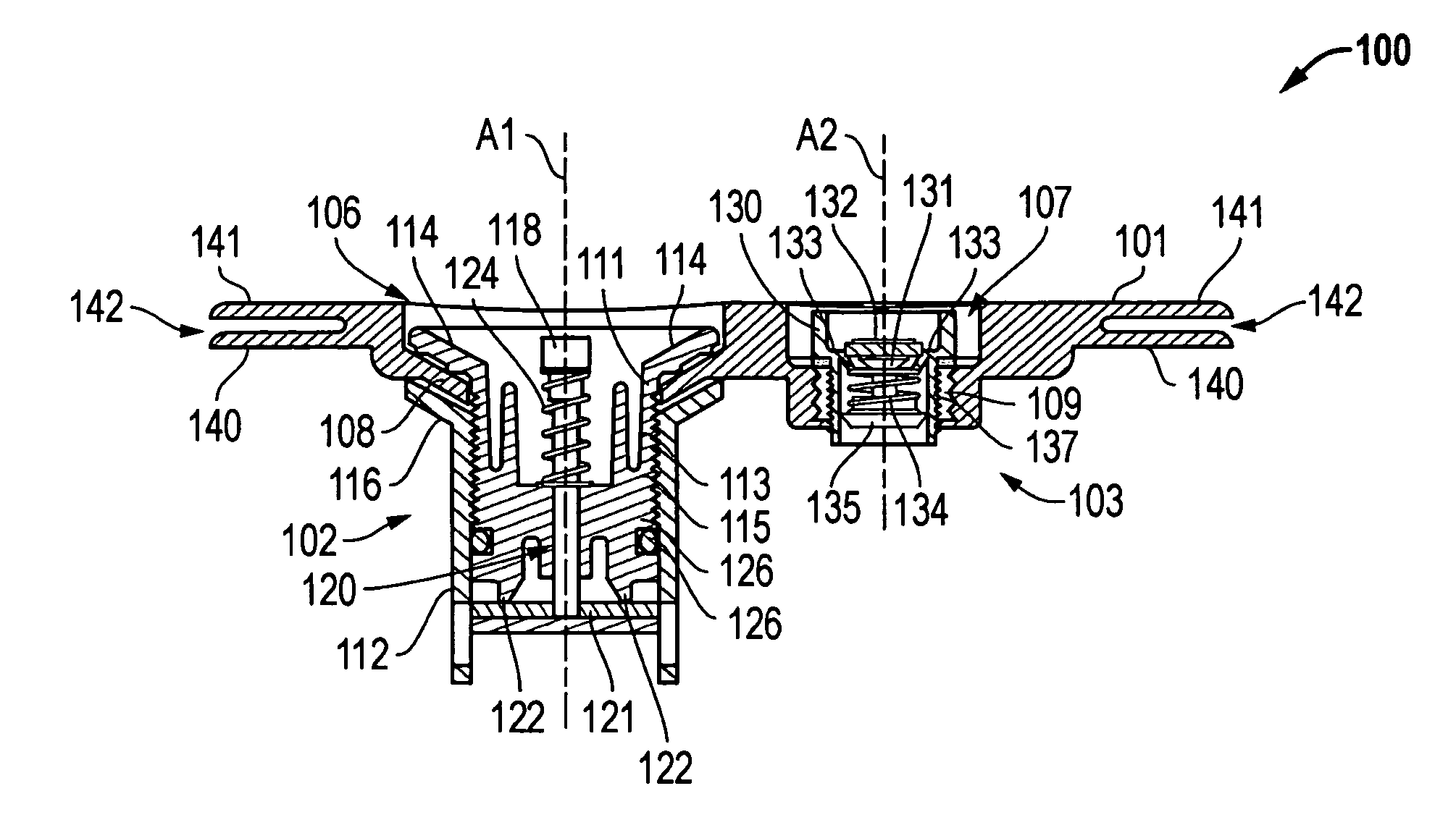 Valve structure, bladder, and hull portion for inflatable boats