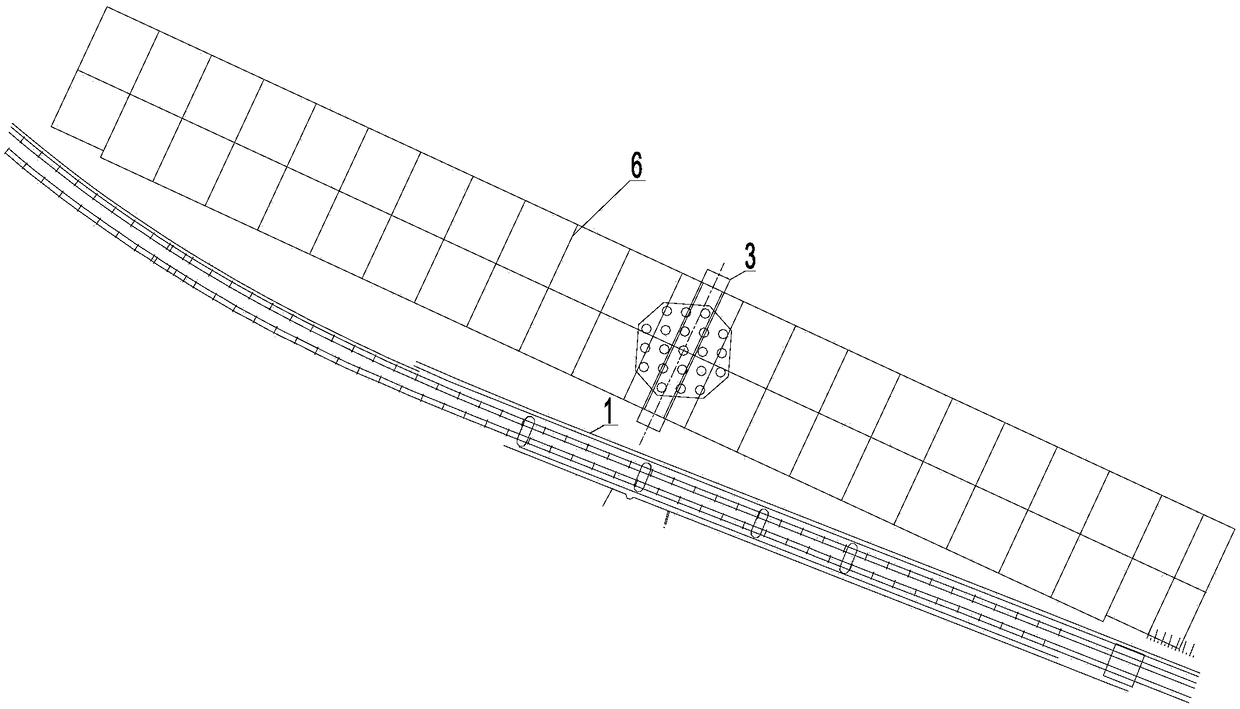 Secondary rotation construction method for horizontal rotation bridge