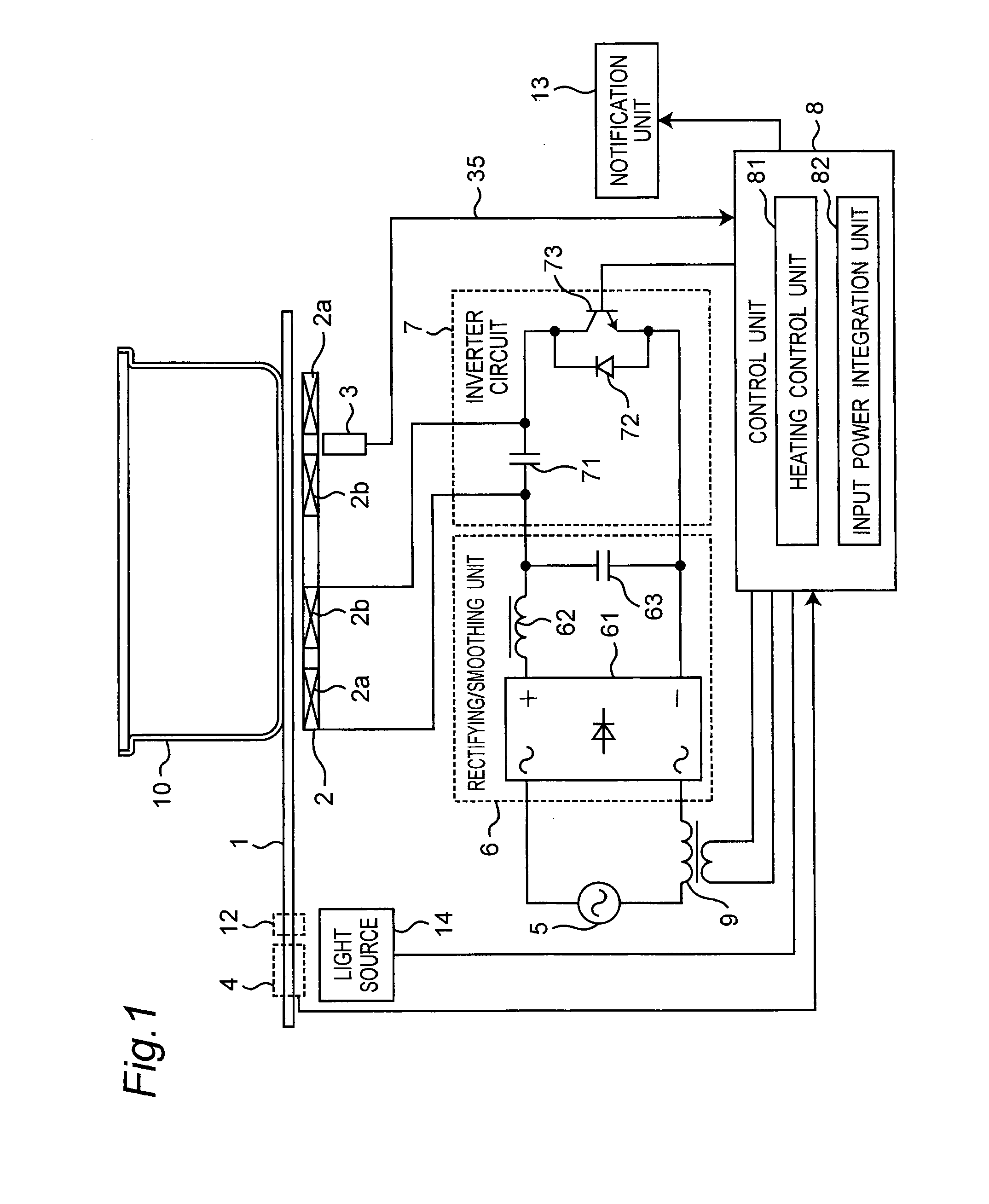 Induction heat cooking device