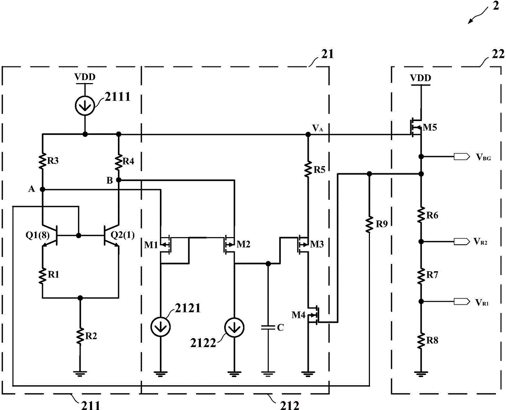 Band gap reference circuit