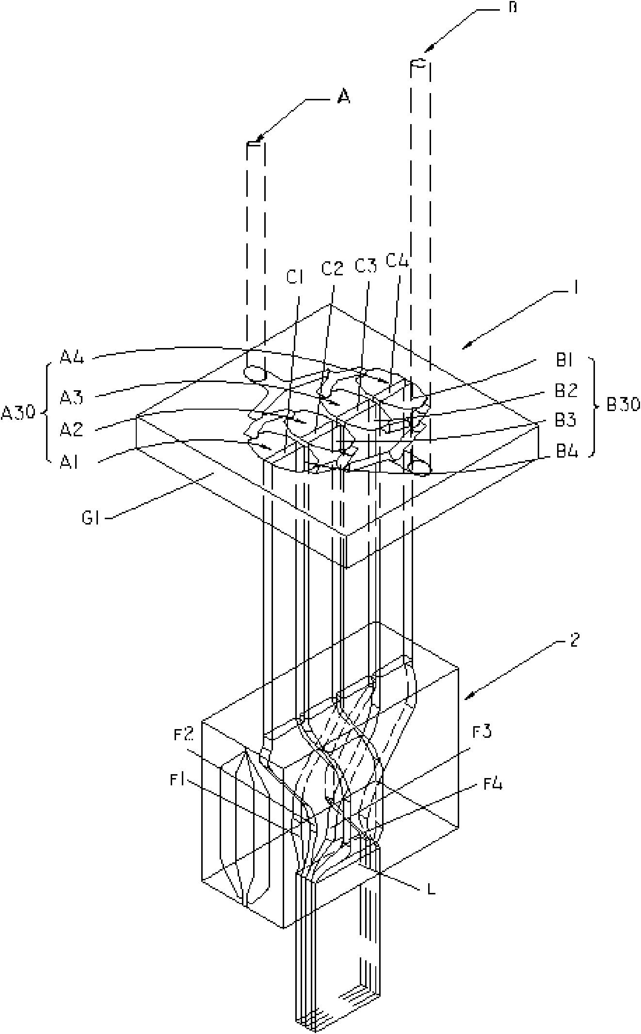 Microstructural multi-layer composite distributor