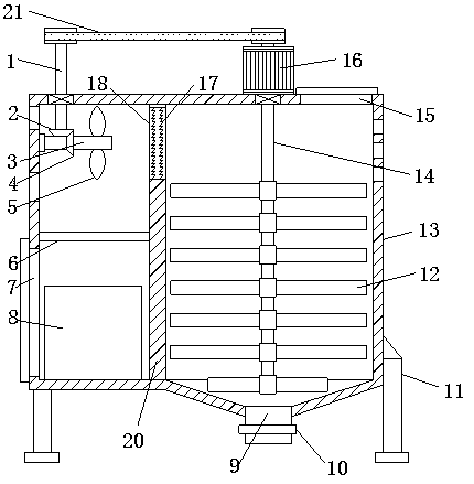 Efficient dryer used for agricultural production