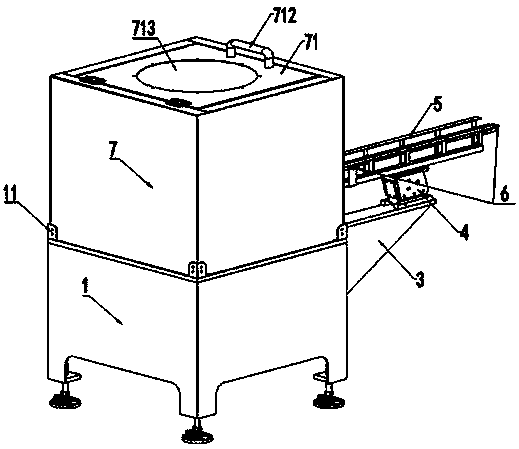Hole-opening-device delivering device