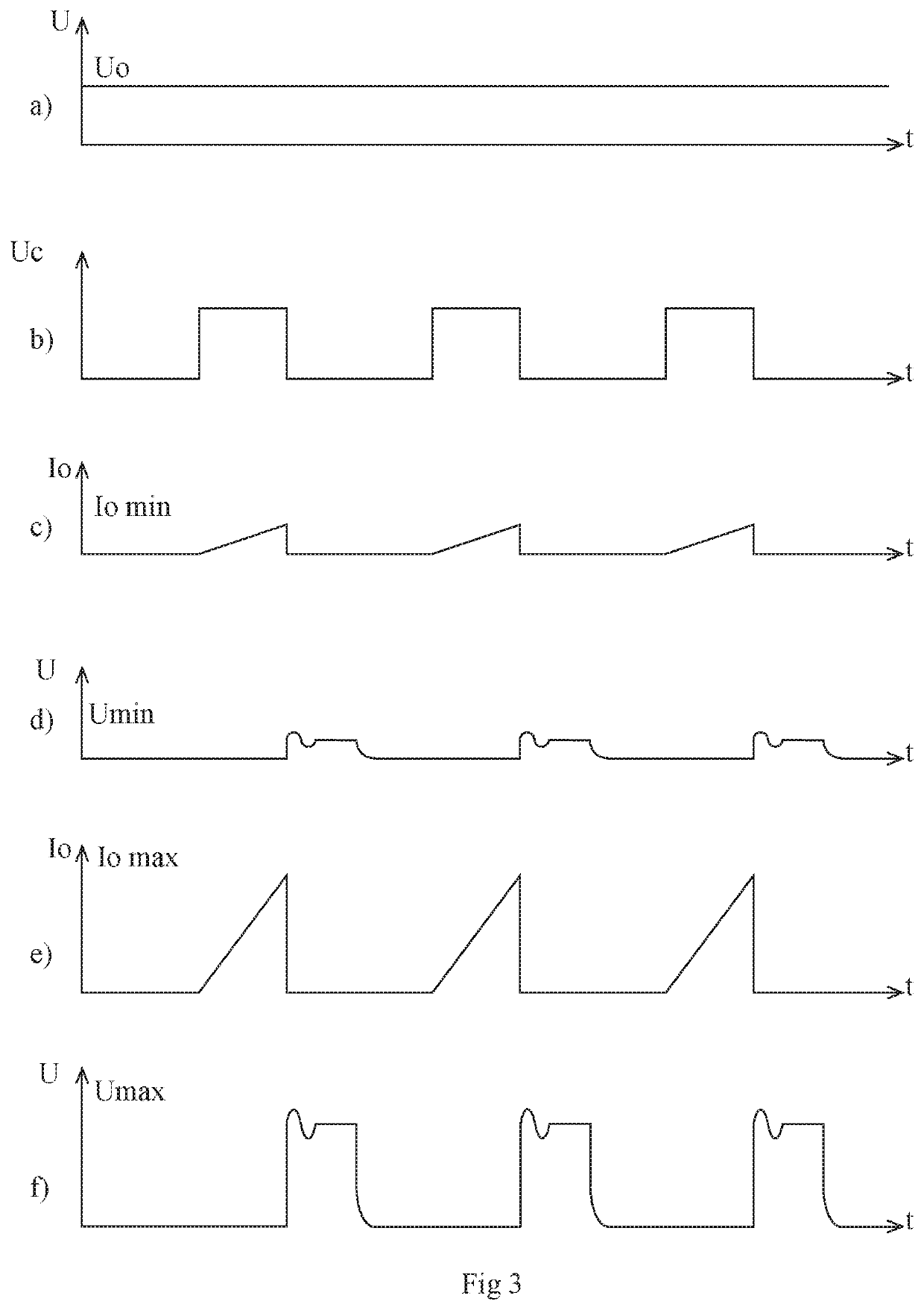 DC voltage-pulse voltage converter