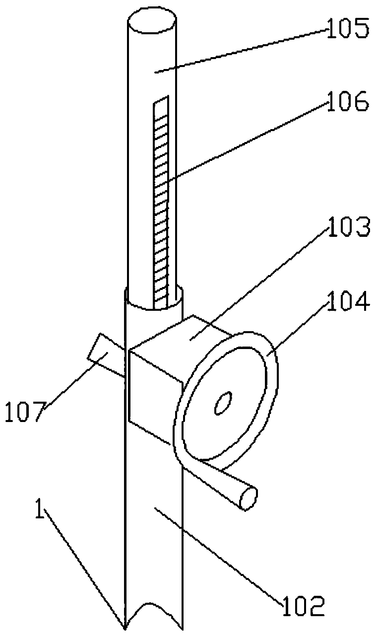 Finishing device capable of recording number of yarns
