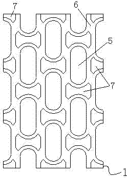 Cushion-layer-free permeable ecological grassing terrace and construction method thereof