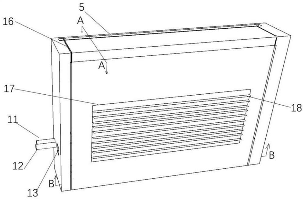 Day and night dual-purpose directional heating wall bed