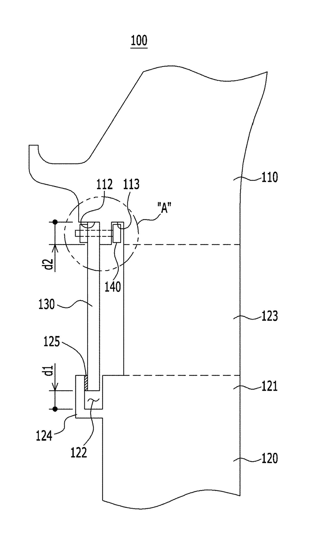 Gas turbine blade assembly having retainer assembling structure, and gas turbine having same