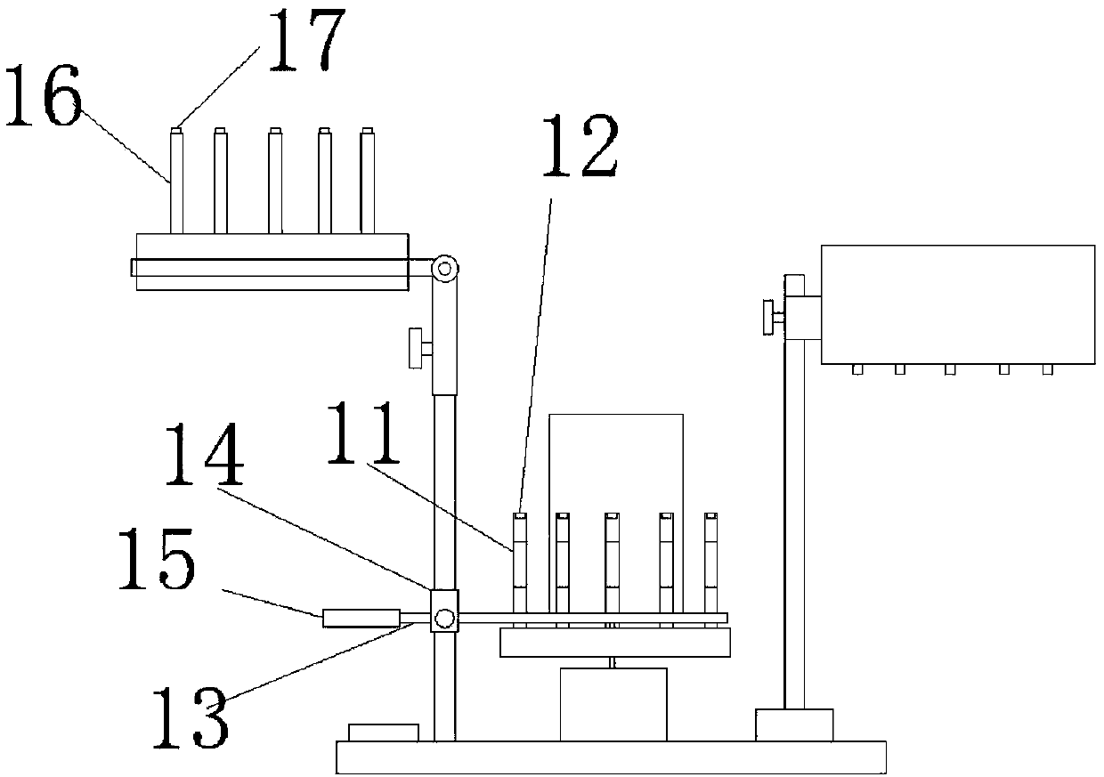 Spring machining and deburring treatment device