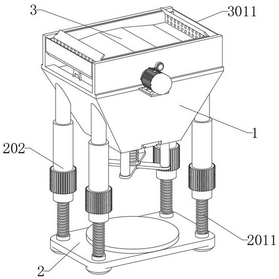 Discharging mechanism applied to automatic mechanical equipment