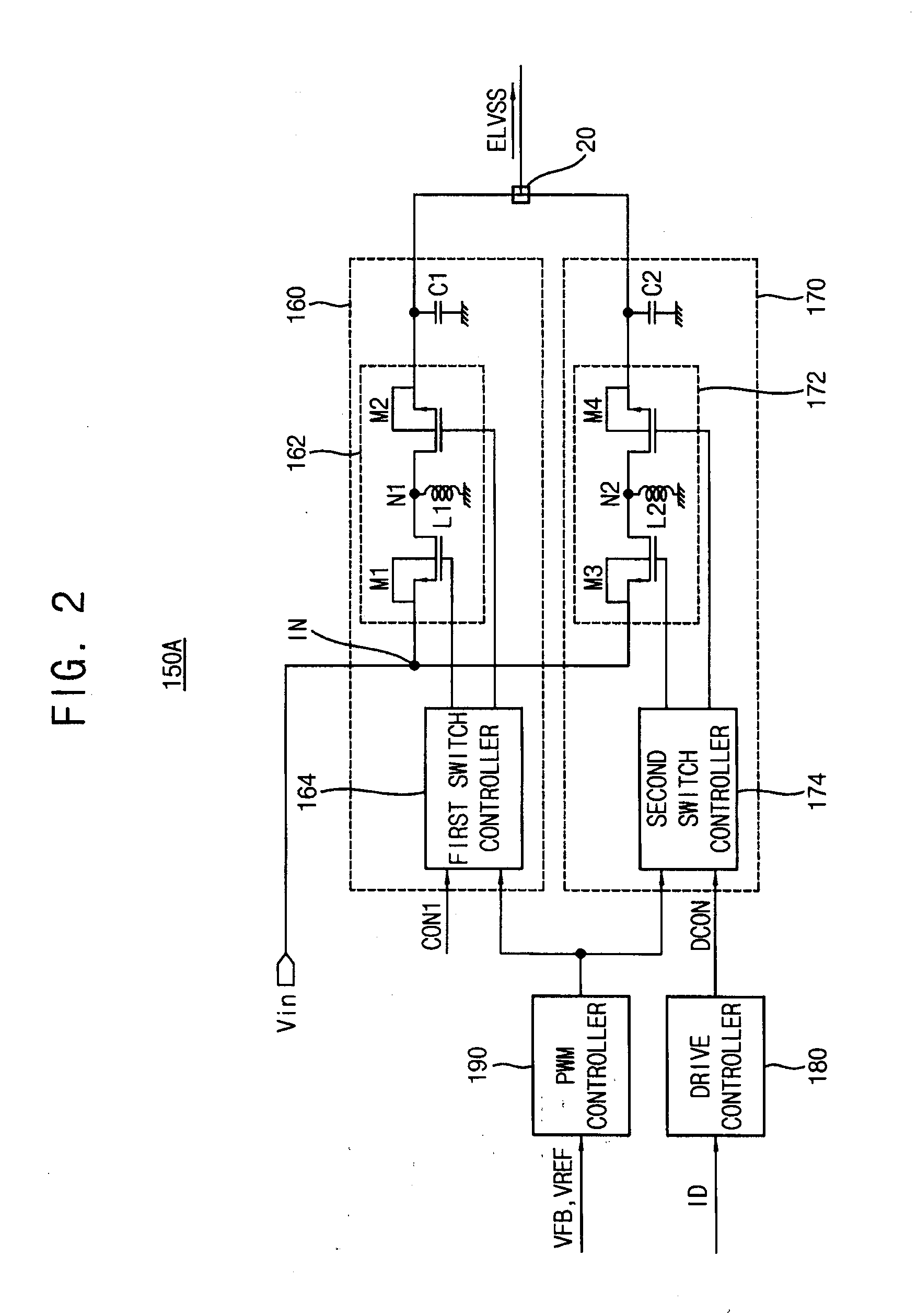 Dc-dc converter and display device having the same