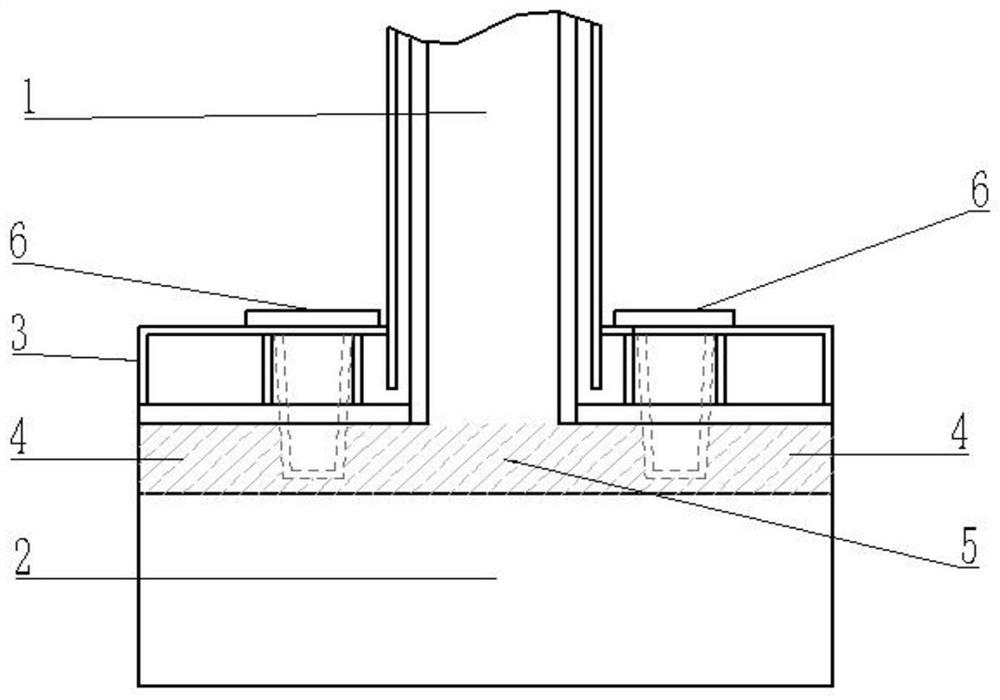 Method for controlling thickness of variable-cross-section casting slag bath in electroslag smelting casting