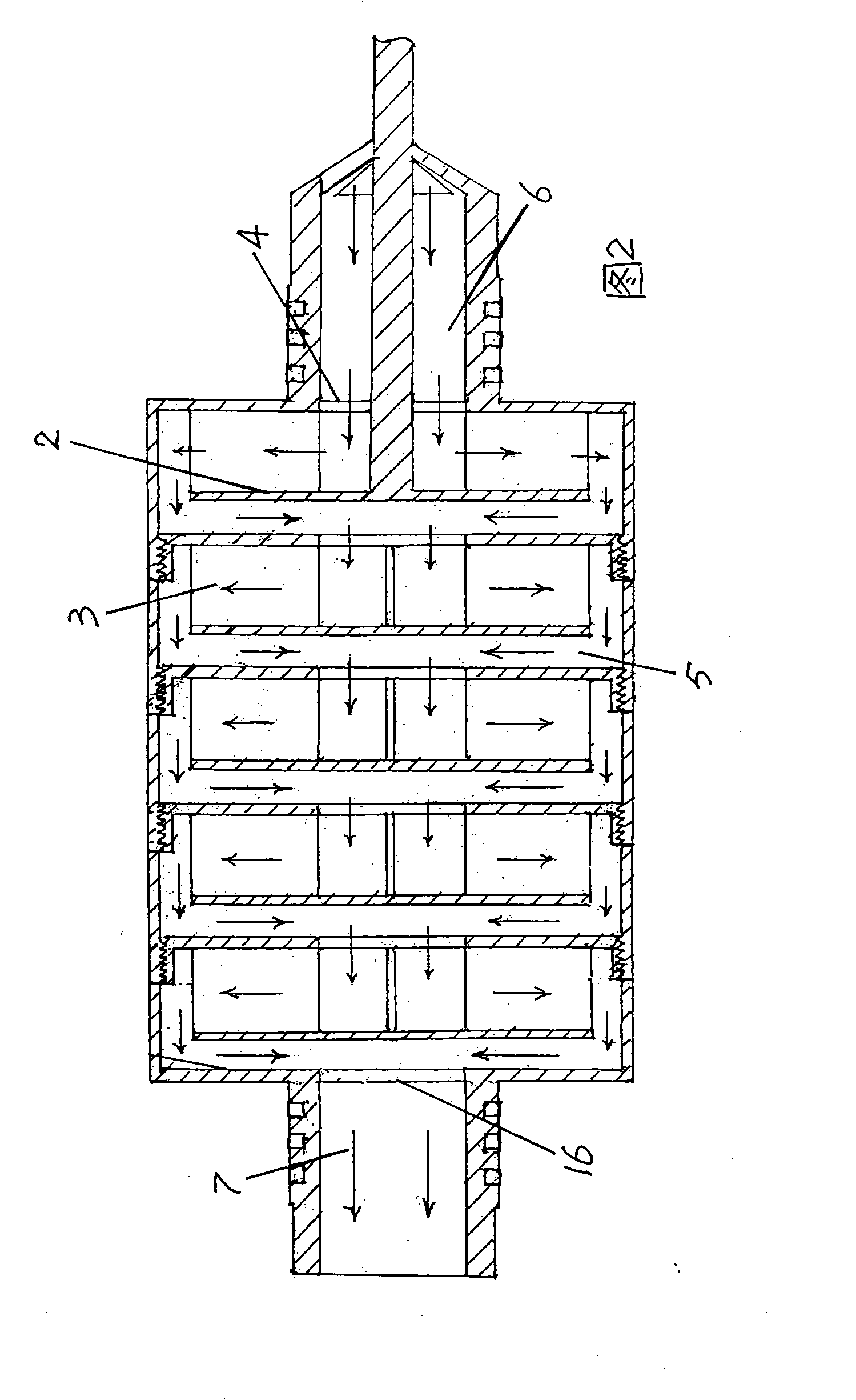 Fan type air pump