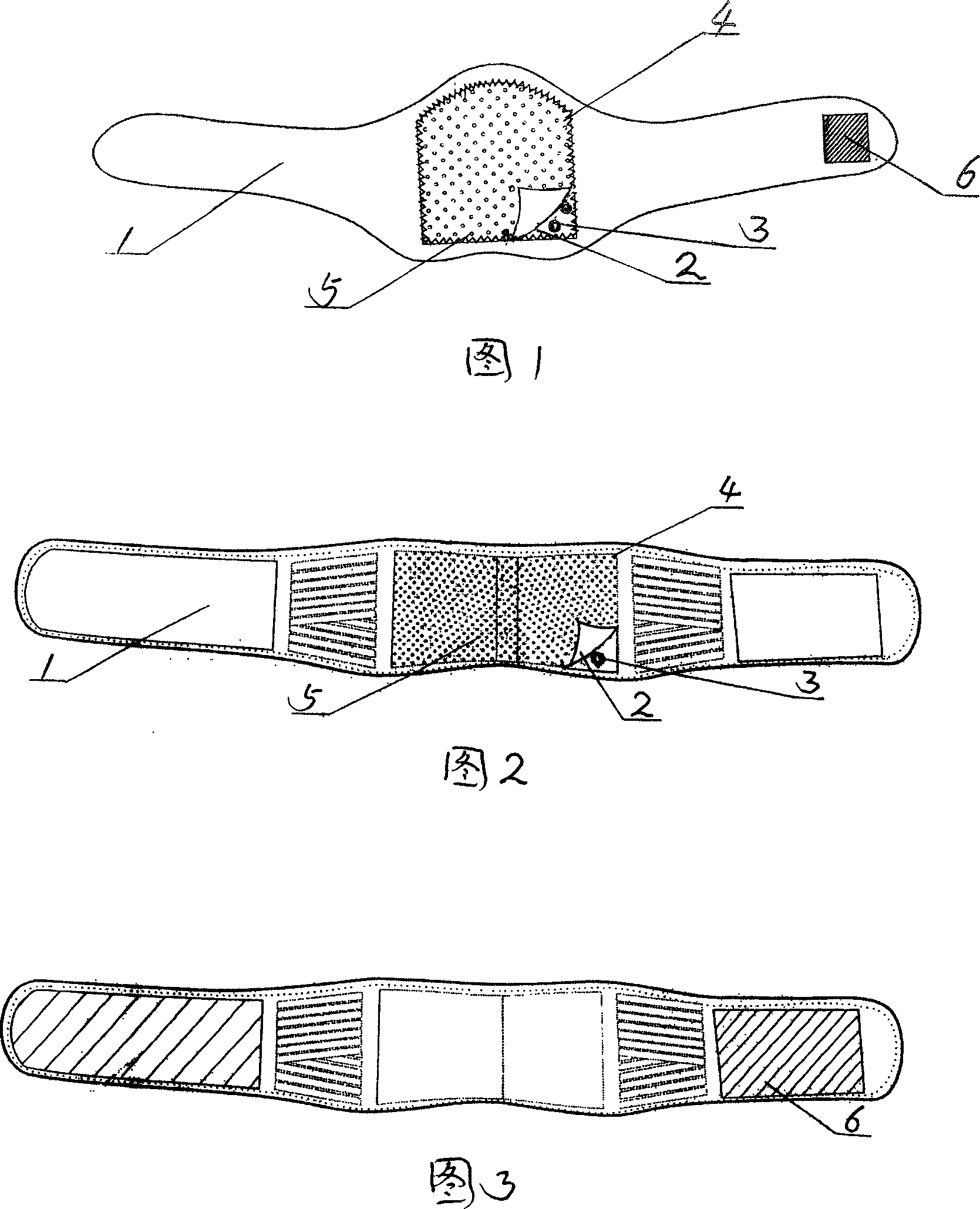 Self-heating medical treatment apparatus for treating cervical spondylosis and lumbar spondylosis co-operating with Chinese medicine soup