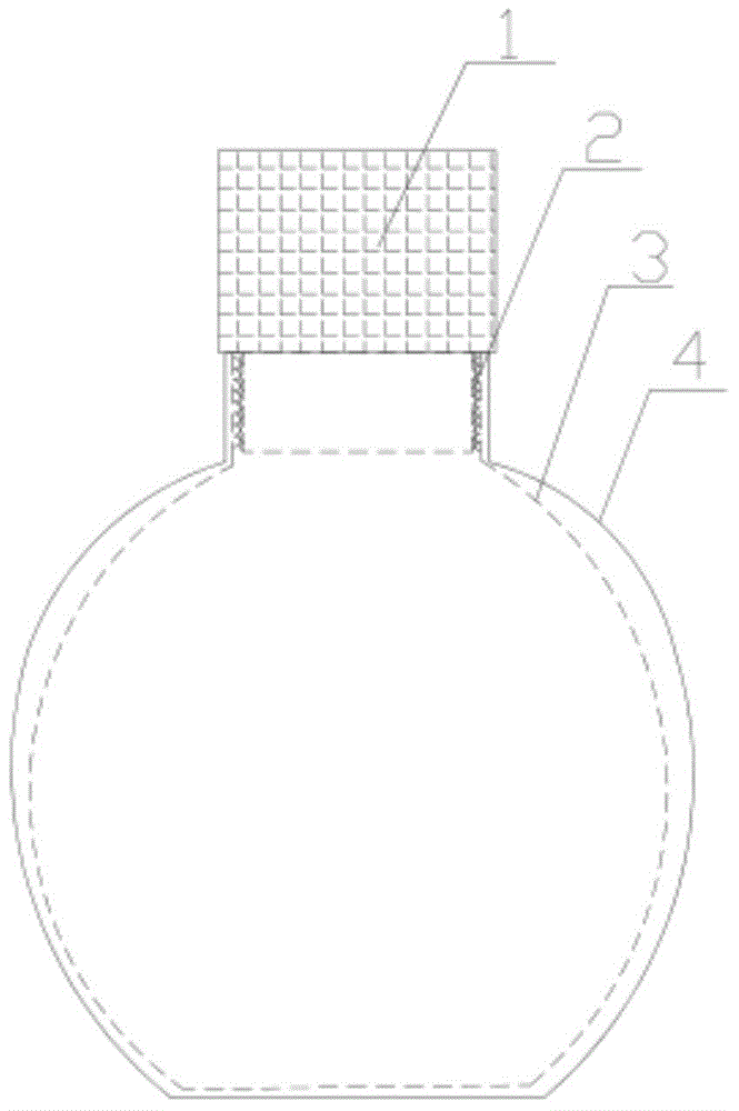 LED (light-emitting diode) portable sterilization kettle