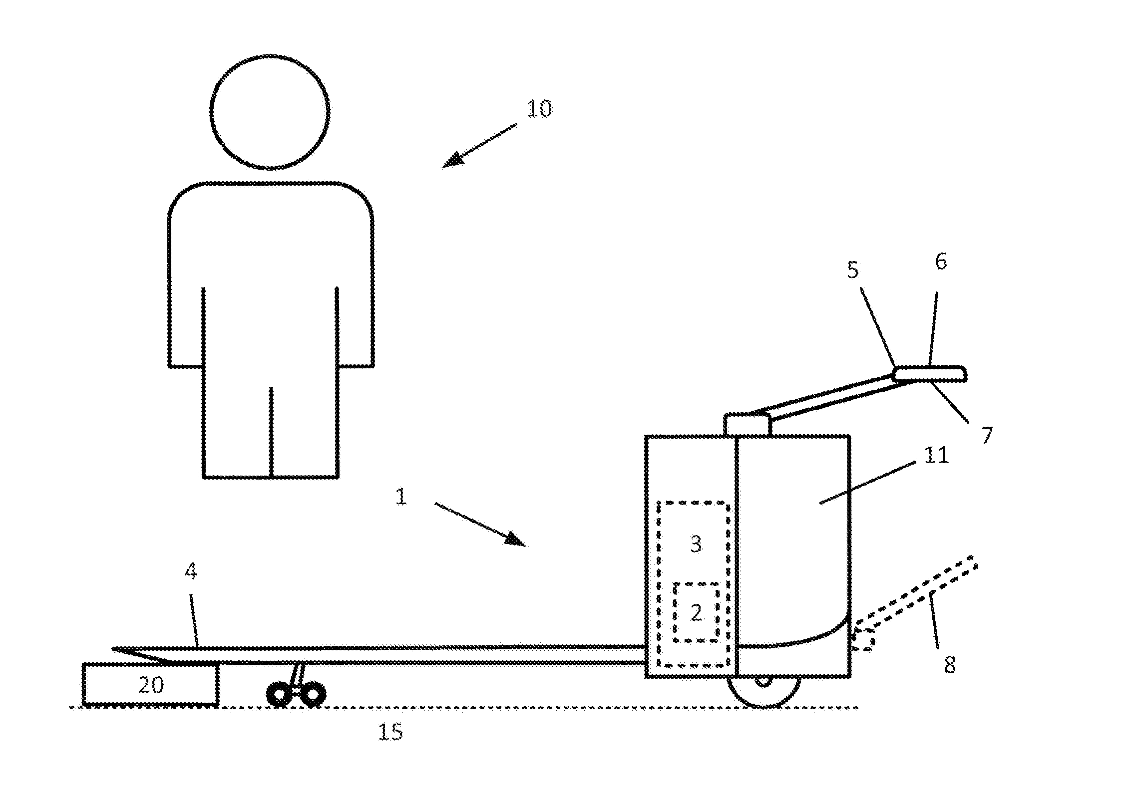 Method Of Operating A Fork-Lift Truck, Computer Program Product, And A Fork-Lift Truck