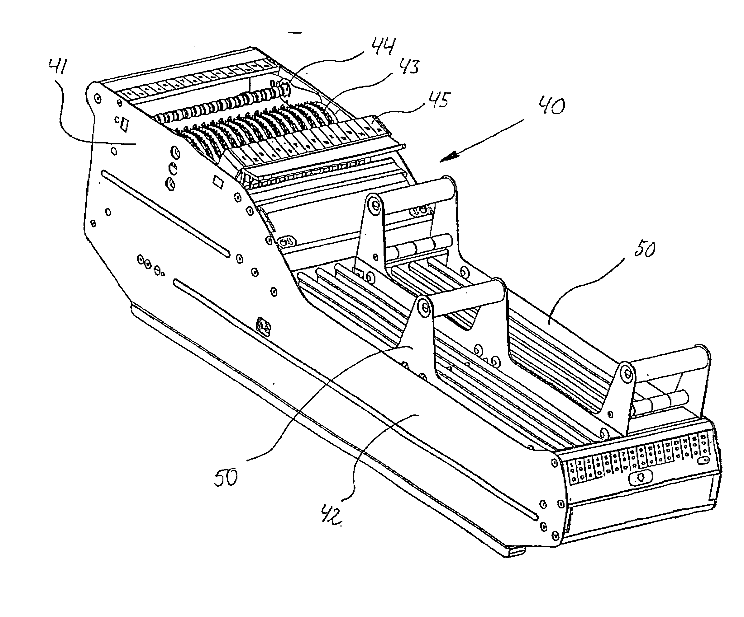 System for handling components at a component mounting machine
