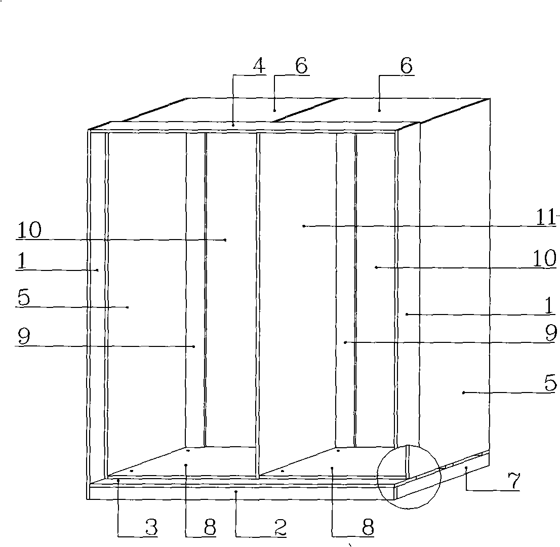 Furniture and manufacturing and mounting thereof