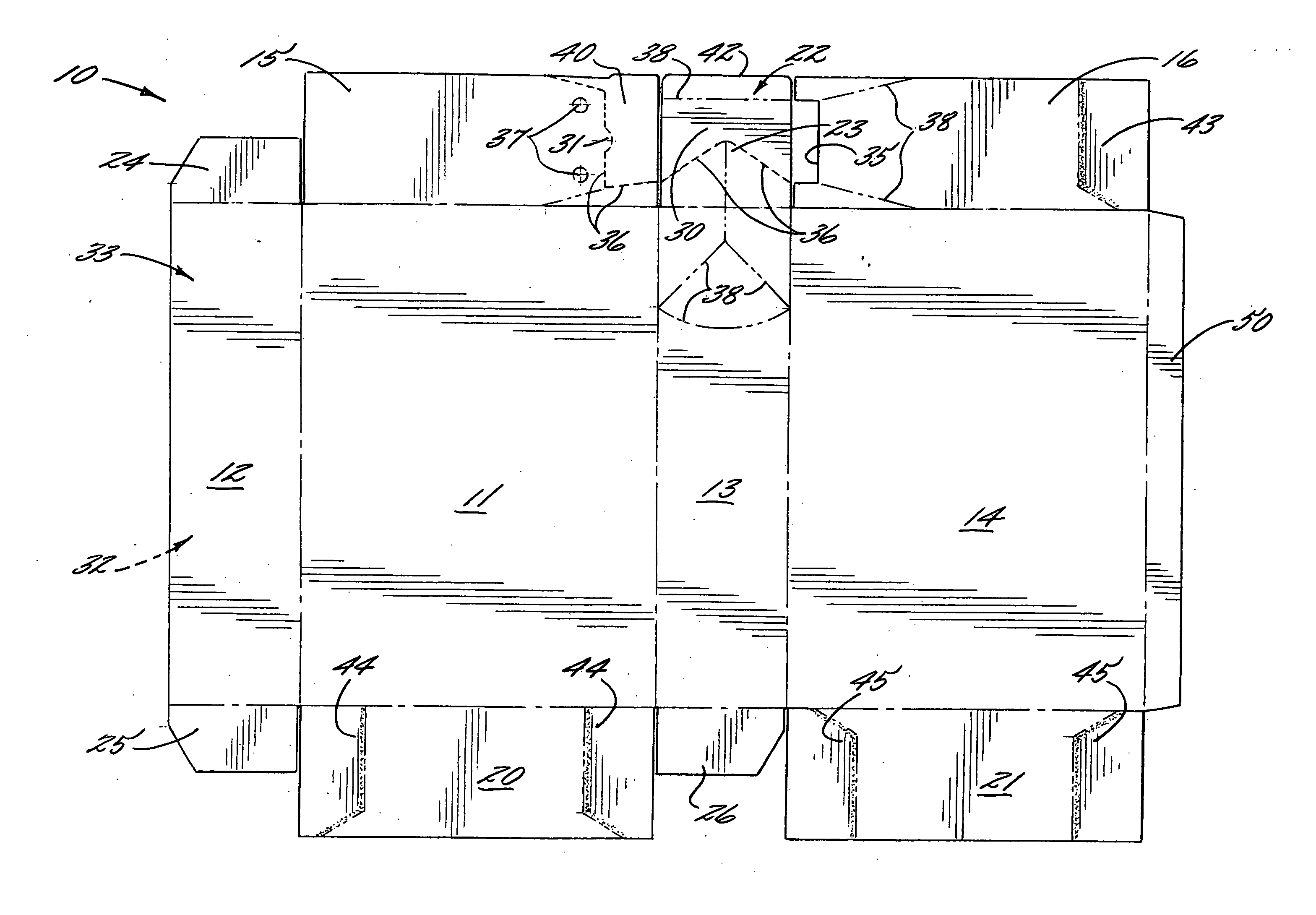 Method of forming a container having an integral pour spout