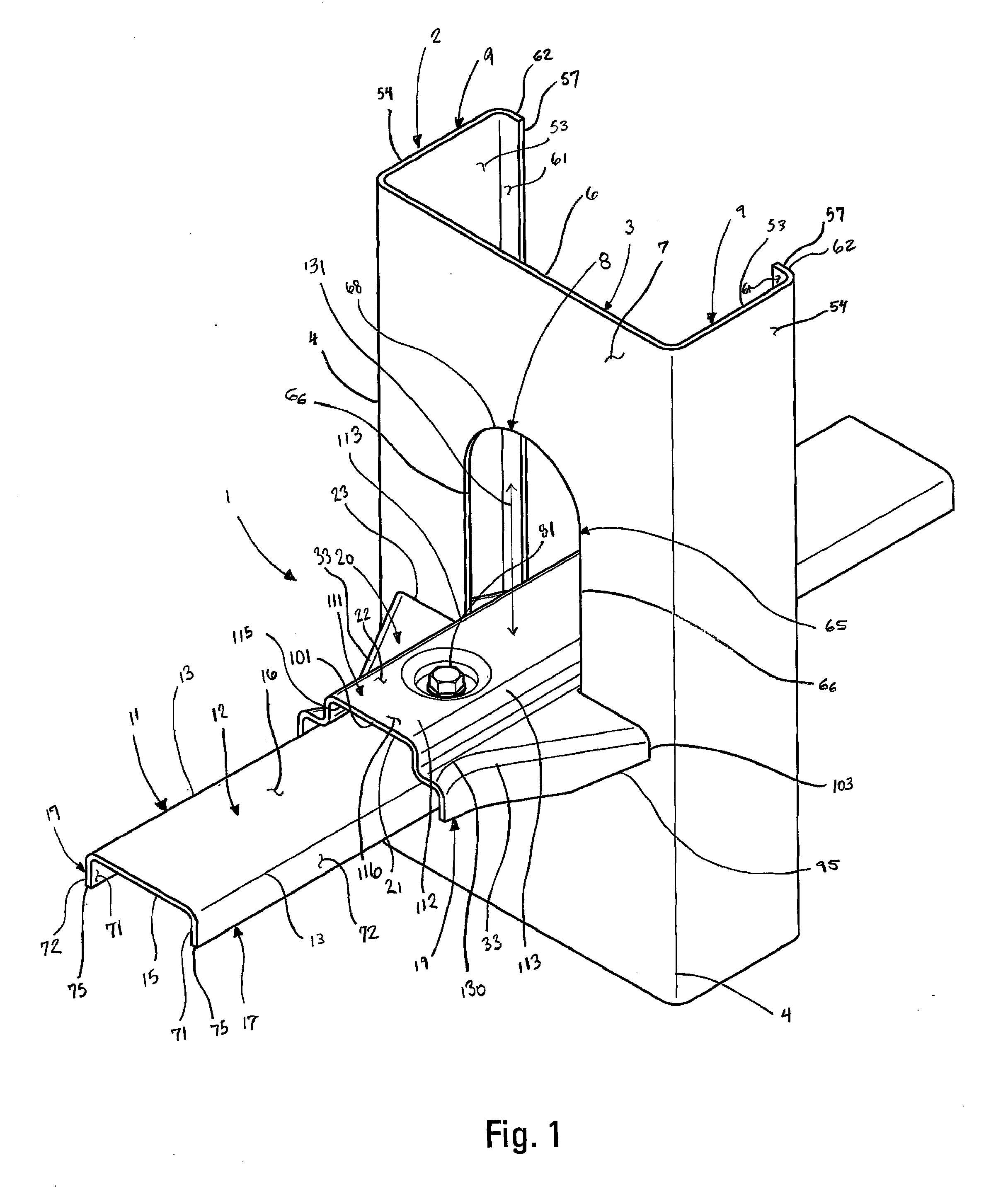 Inverted bridging connector