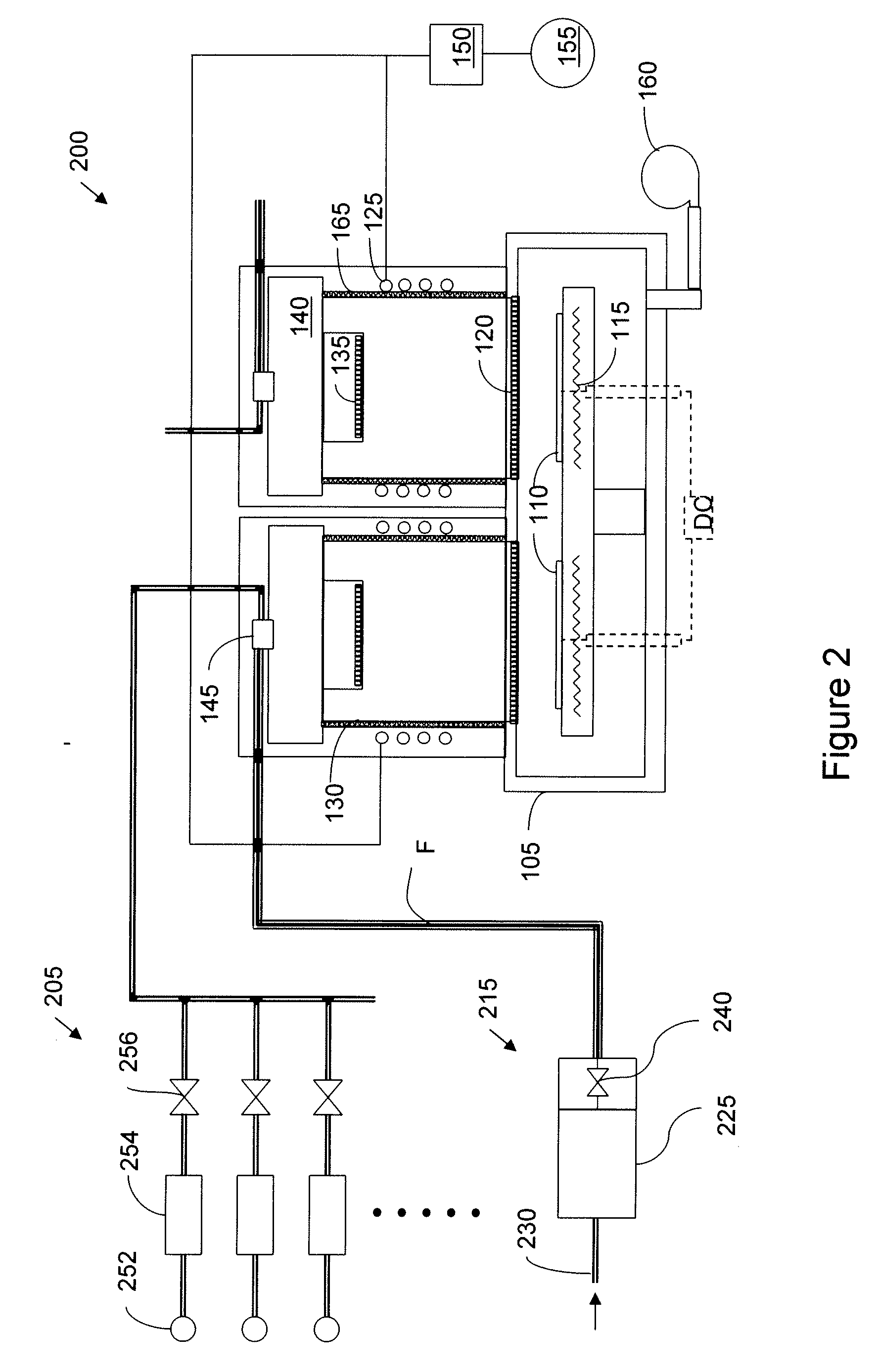 Method and apparatus for growing thin oxide films on silicon while minimizing impact on existing structures