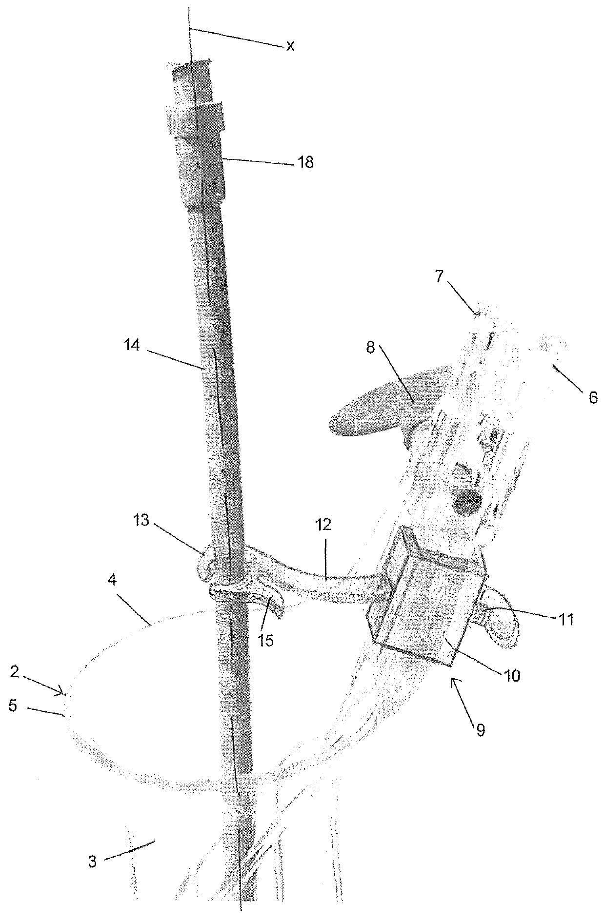 Device for performing examination through the uterine cavity
