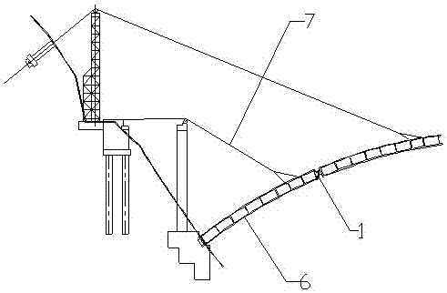 Connecting shaft disc and method for utilizing same for arch bridge cable hoisting construction