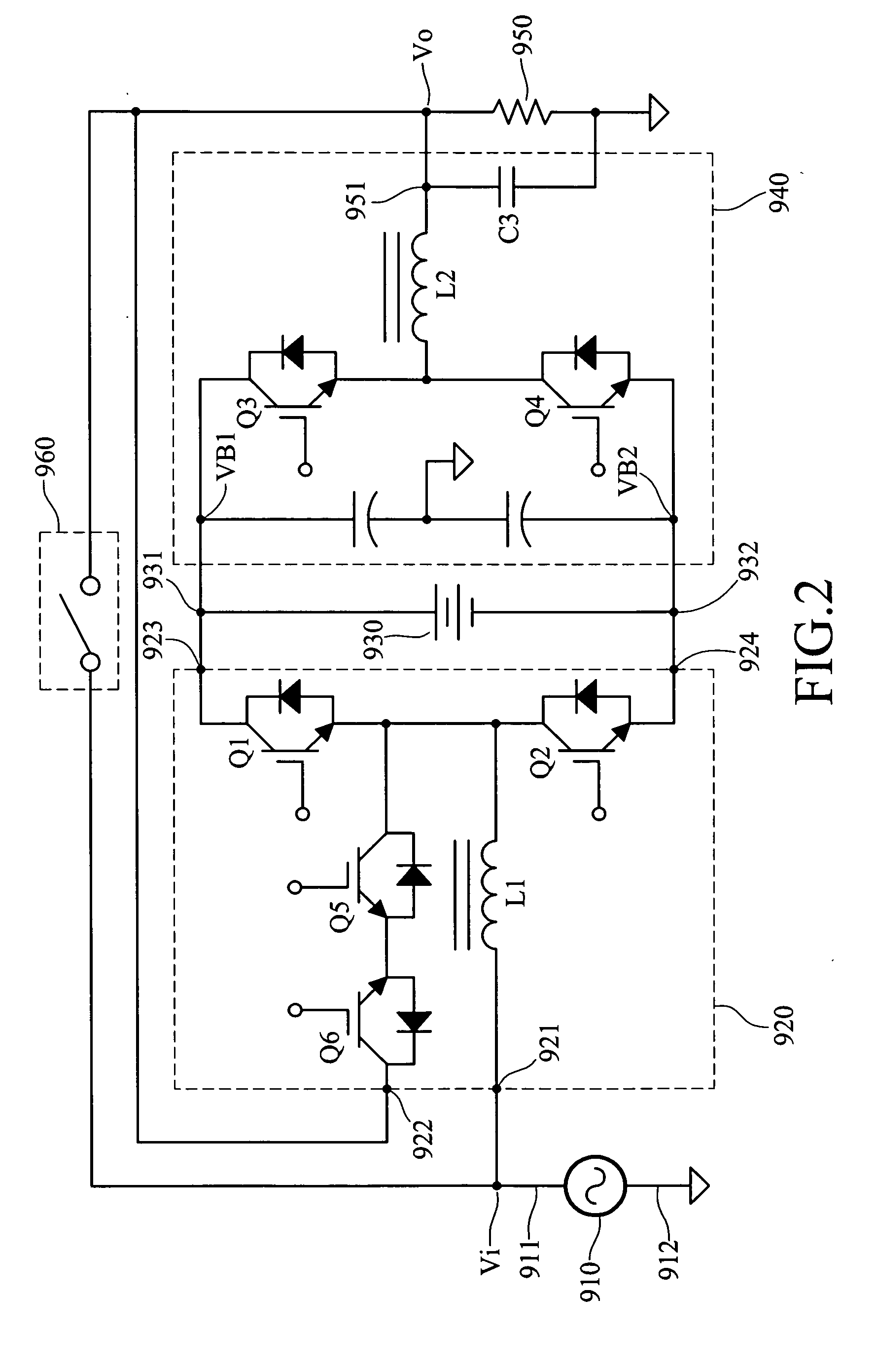 Methods and apparatus providing double conversion/series-parallel hybrid operation in uninterruptible power supplies