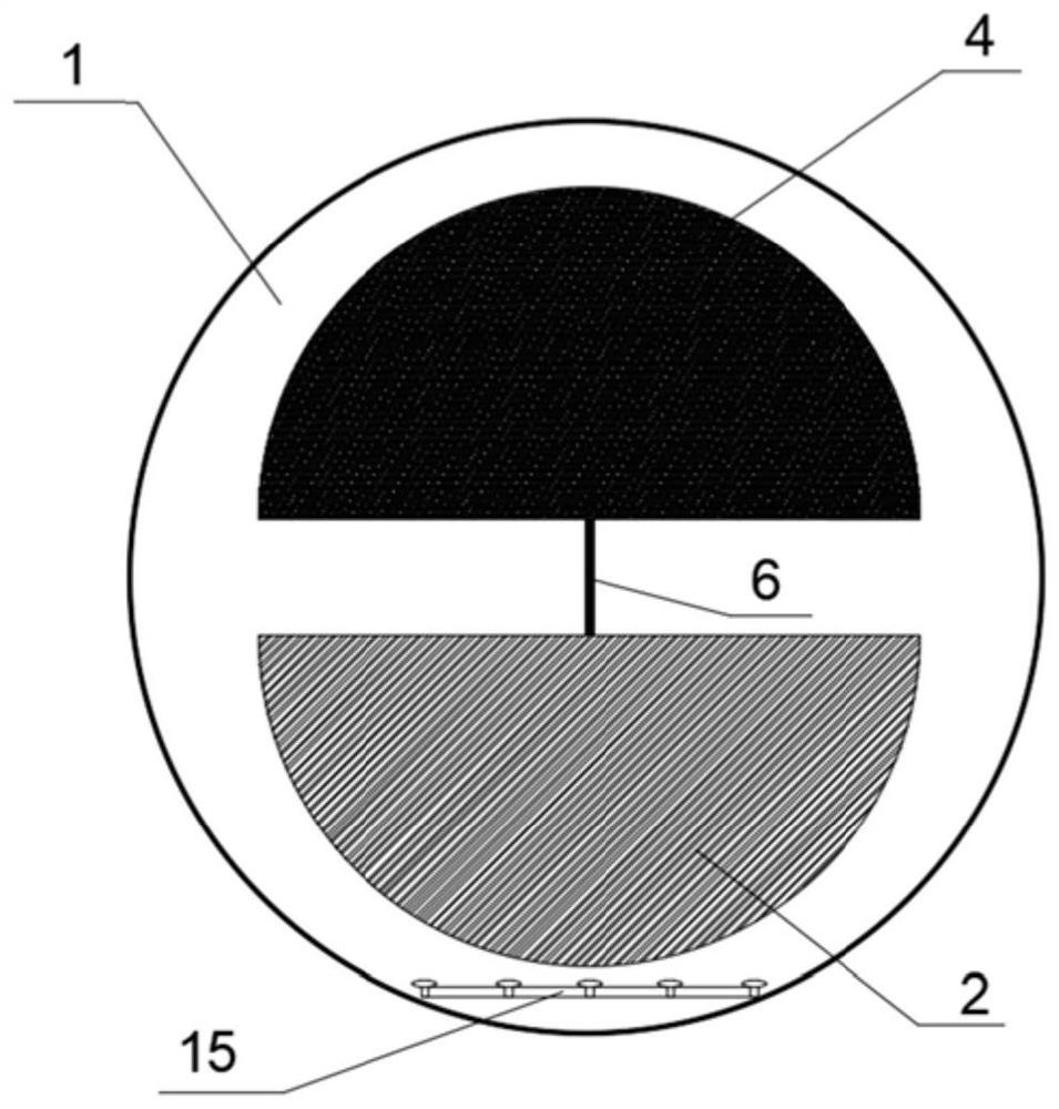 Sequencing batch leachate integrated carbon and nitrogen removal device and method based on electrochemistry