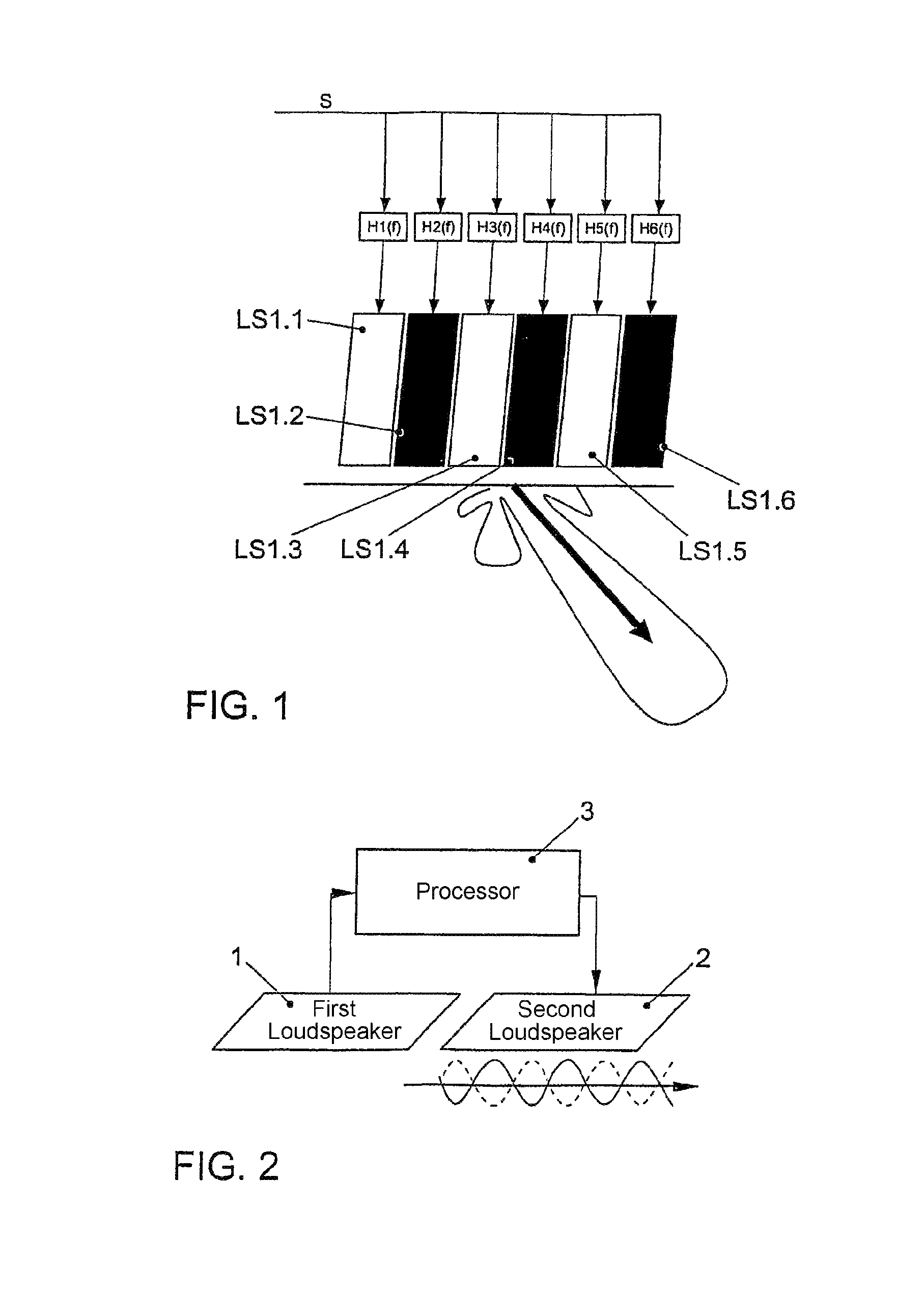 Electrostatic planar loudspeaker arrangement in a motor vehicle