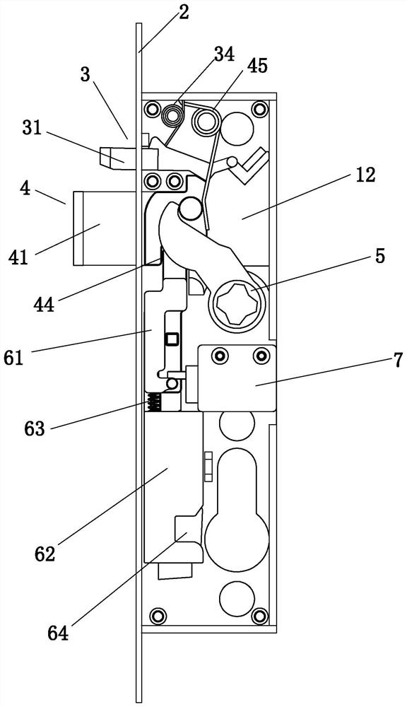 Intelligent lock body