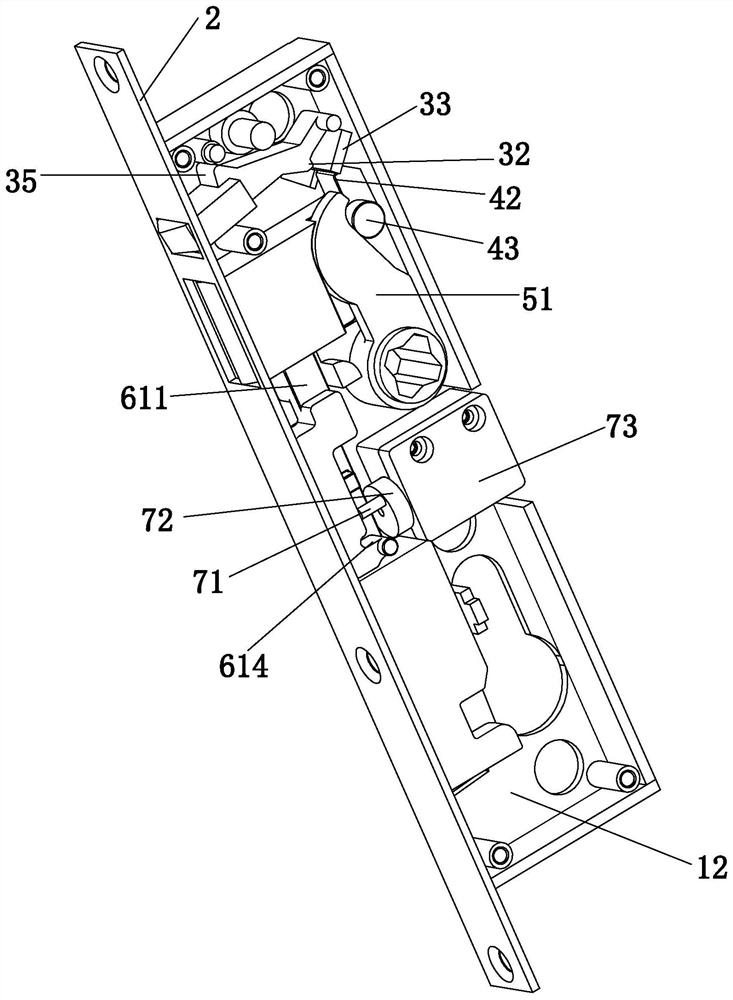 Intelligent lock body