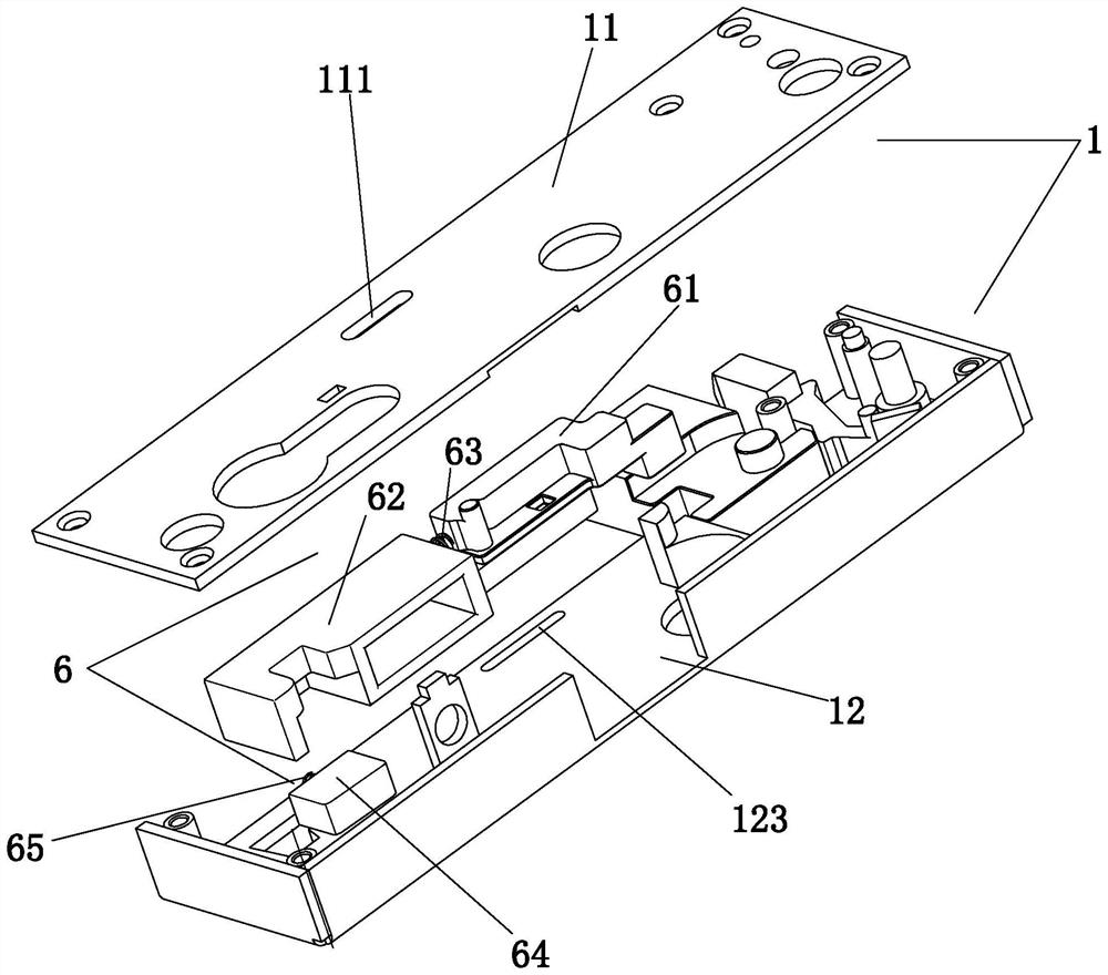 Intelligent lock body