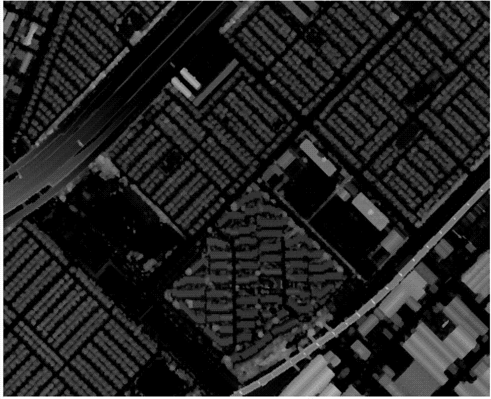 High-definition aerial remote sensing data automatic road extraction method