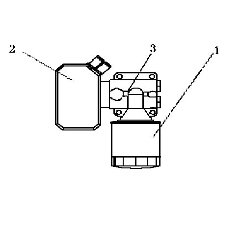 Disc-type engine oil cooling and filter combined device of diesel engine
