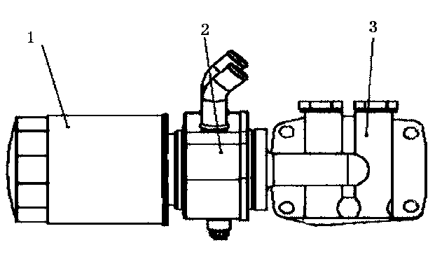 Disc-type engine oil cooling and filter combined device of diesel engine