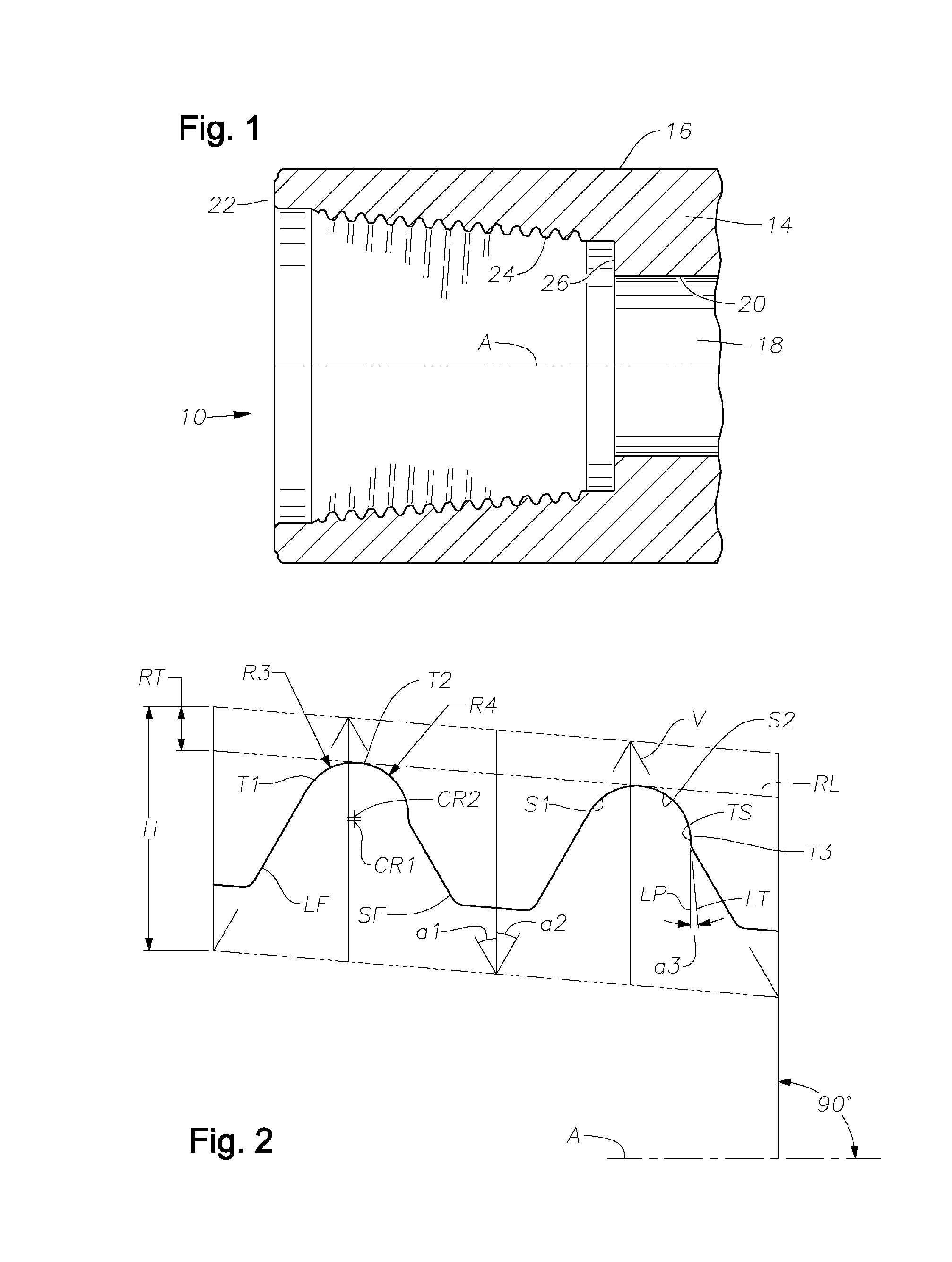 Fatigue Resistant Rotary Shouldered Connection and Method