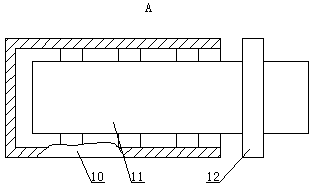 A construction device for friction piles