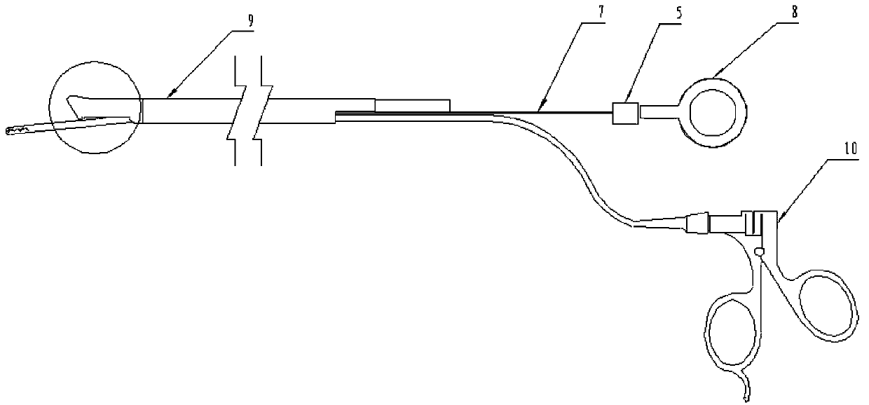 Disposable endoscope sheath with surgical instrument angle adjustment device