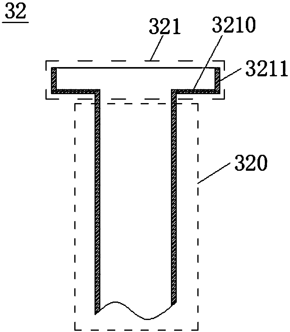 Liquid storage tank applied to compressor