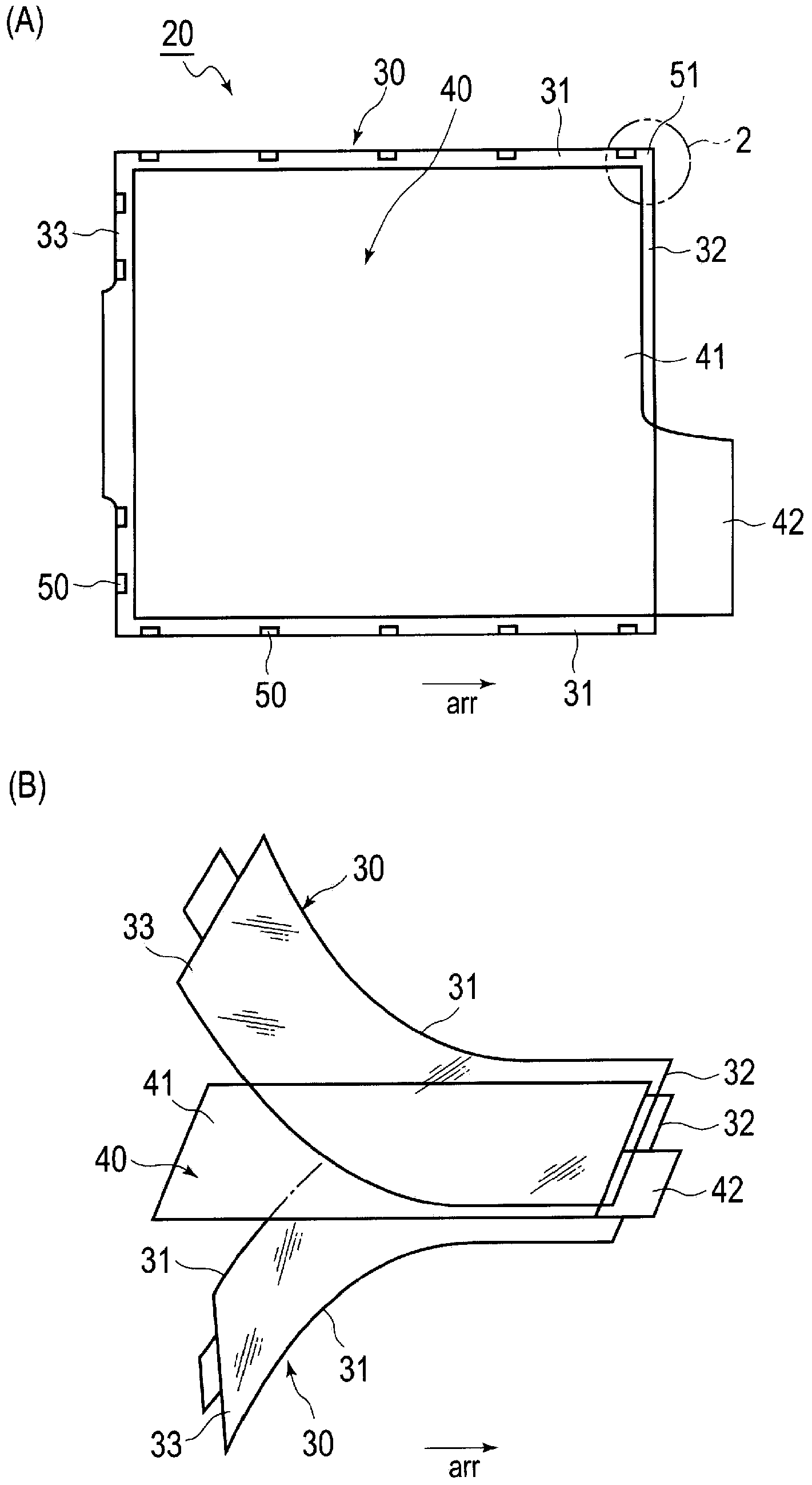 Separator welding device and separator welding method