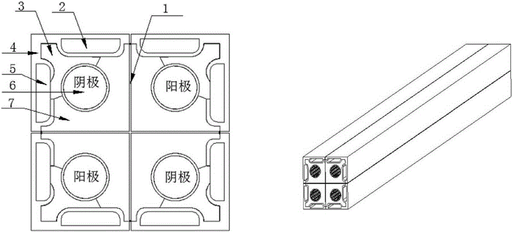 Fuel cell with spatial structural MEA (membrane electrode assembly)