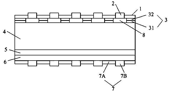 P-type perc bifacial solar cell, component, system and preparation method thereof