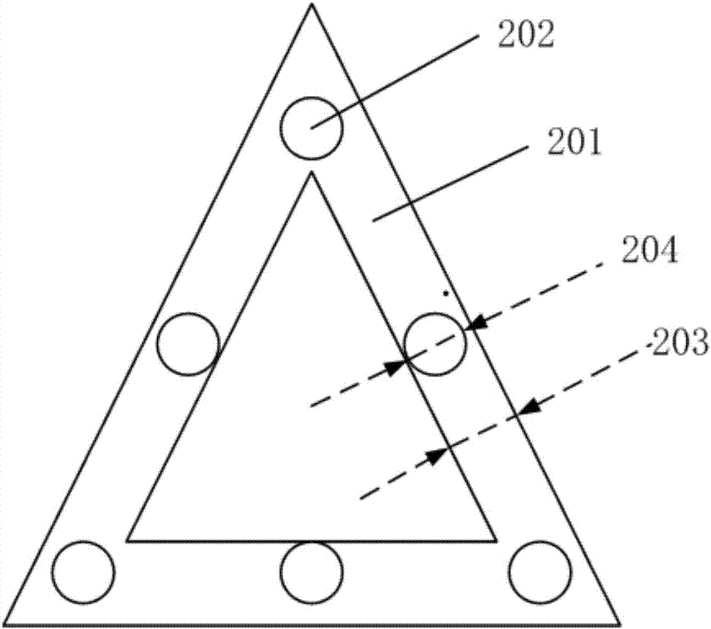 Bottom plate for thin plate dense resin plugging and making method thereof