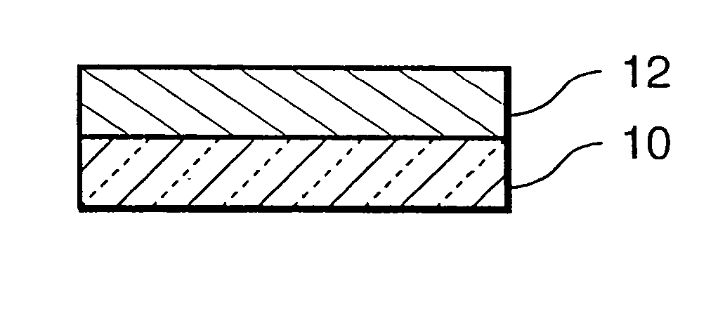 Agglutination assay method in porous medium layer